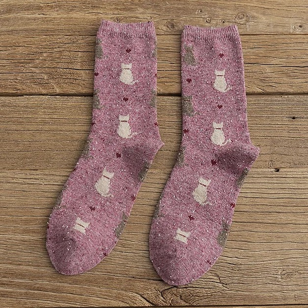 Katten Sokken – Wollig Sering