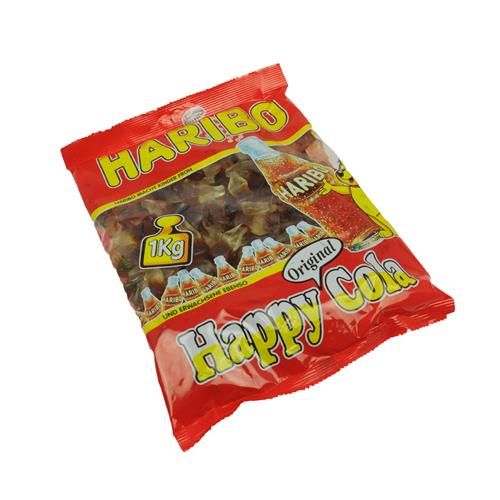 Haribo Mini Cola 1000g – Klassieke colasmaak in snoepjes