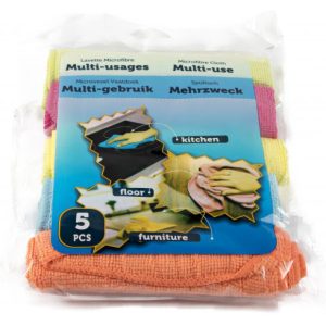 Multi-Gebruik Microvezel Vaatdoek Set Van 5 Stuks