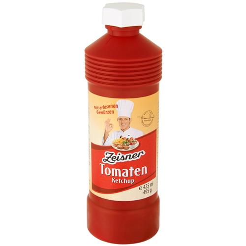 Zeisner tomaten ketchup – 495g fles