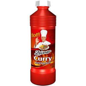 Zeisner Curry Ketchup Hot – 500g fles