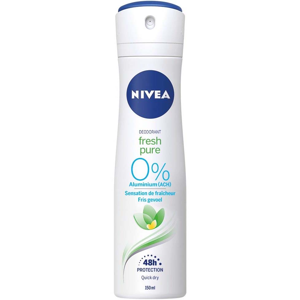 Nivea Deodorant Fresh Pure 0% 150ml