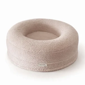 Kattenbed Bouclé Teddy - Latte