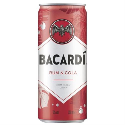 Bacardi Rum Cola 250ml | Rum & Cola 5%