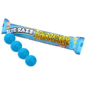 Jawbreaker Blue Razz 4 stuks | Zed Candy met kauwgomkern