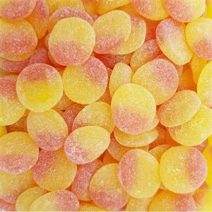 Frisia Snoepjes Perziken 1,5kg – Bulk Snoep – Zachte Perziken – Fruitgommen