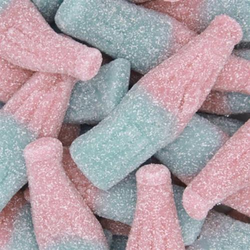 Frisia Snoepjes Bubblegum Flesjes 1,5kg – Bulk Snoep – Zure Flesjes Met Bubblegumsmaak
