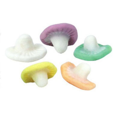 Frisia Snoepjes Mushrooms 1,25kg – Bulk Snoep – Paddestoel Fruitsnoepjes