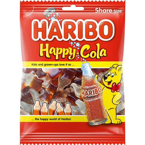 Haribo Snoepjes Happy Cola 185gr