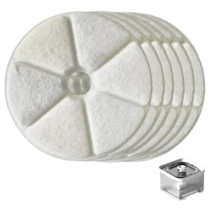 Drinkfontein Filters – 6 stuks (drinkfontein vierkant)