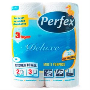 Perfex Deluxe Keukenpapier 3 Lagen 2 Rollen