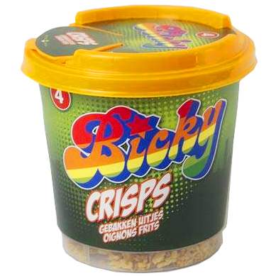 Bicky Uitjes 100 g – Knapperige Gefrituurde Uien