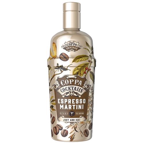 Coppa Cocktail Espresso Martini – Koffieklassieker in Shakerfles 70cl