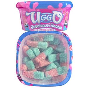 Uggo Snoep Bubblegum Bottle 200g