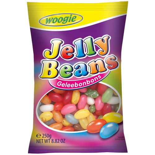 Woogie Snoepjes Jelly Beans 250g – Met Verschillende Smaken