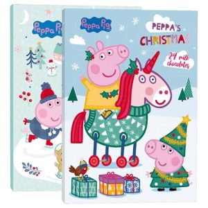 THT 30/06/2027 Peppa Pig adventskalender chocolade 75g | Melkchocolade