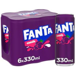 Fanta Cassis 6 x 33cl