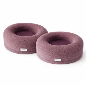 Kattenbed Bouclé Teddy - Mauve (x 2)